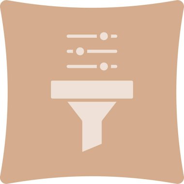 Modern bir simgenin vektör illüstrasyonu