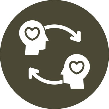 kalp simgesi, vektör illüstrasyonu