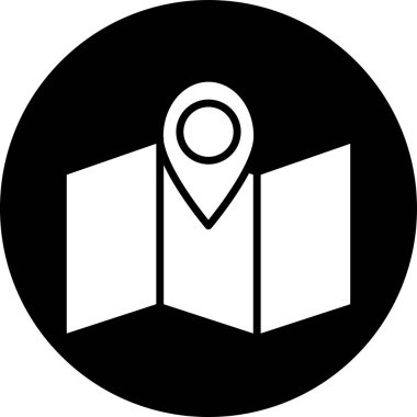 konum haritası gezinme simgesi