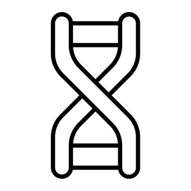 DNA simgesi vektör illüstrasyonu