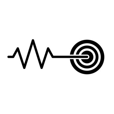 Çizgi film simgesinin vektör çizimi