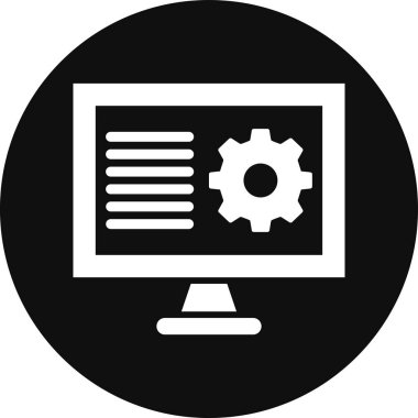 vektör dizüstü simgesi illüstrasyonu