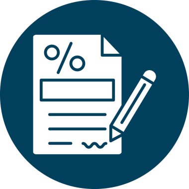 Belge. Web simgesi basit illüstrasyon