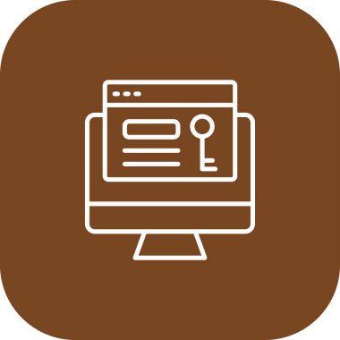 seo modern simgesinin vektör illüstrasyonu