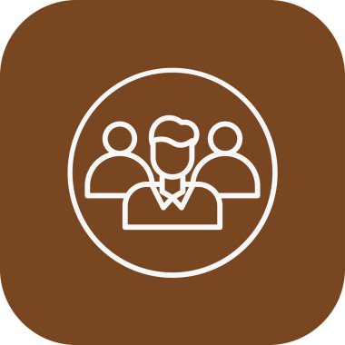 insanlar simge vektör illüstrasyonu