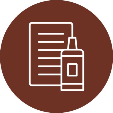 Modern oto tamir simgesinin vektör illüstrasyonu