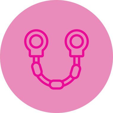 Çizgi film simgesinin vektör çizimi