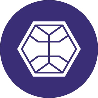 Bir yıldızın vektör illüstrasyonu