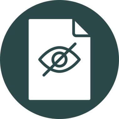 Göz simgesi vektör illüstrasyonu