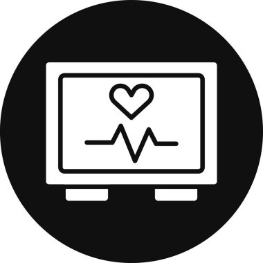 kalp simgesi, vektör illüstrasyonu