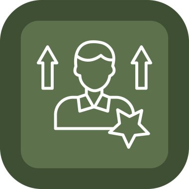 Modern eğitim ikonunun vektör illüstrasyonu