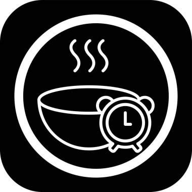 Gıda simgesinin vektör illüstrasyonu