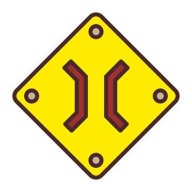 trafik sinyal simgesi vektör çizimi tasarımı