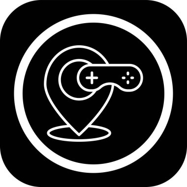 Bir balık simgesinin vektör çizimi