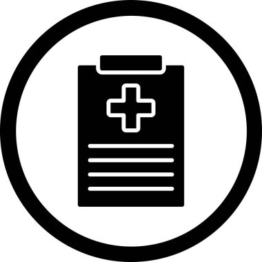 tıbbi ve sağlık vektörü simgesi.