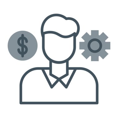 para vektör simgesi. biçim düz sembol, gri renk, yuvarlak açılar, beyaz arkaplan