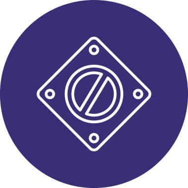 Modern b 'nin vektör illüstrasyonu eksik simgesi