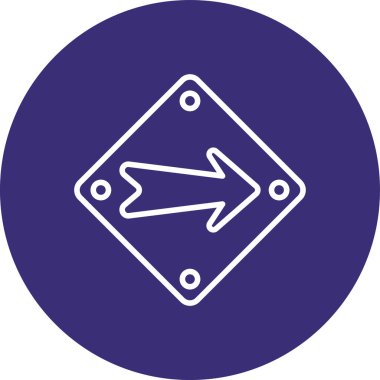 Projeniz için doğru yön ok simgesi