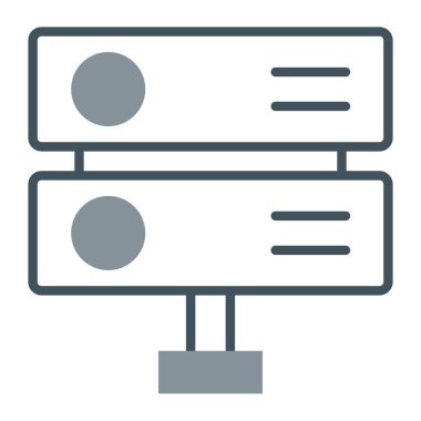 şebeke. Web simgesi basit illüstrasyon