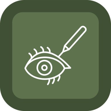 Göz simgesi vektör illüstrasyonu