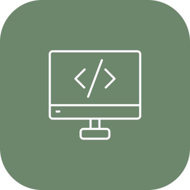 bilgisayar simgesi, vektör illüstrasyonu