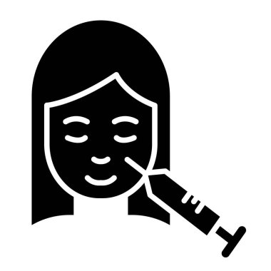 Şırınga ikonlu kız