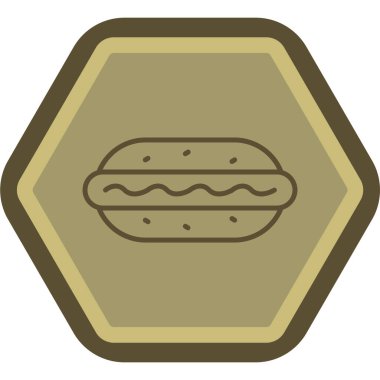 Gıda simgesinin vektör illüstrasyonu