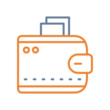 Nakit vektör illüstrasyon tasarımlı cüzdan