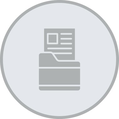 vektör yazıcı simgesi çizimi