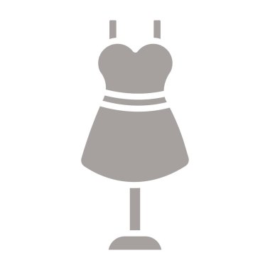 elbise simgesi vektör illüstrasyonu