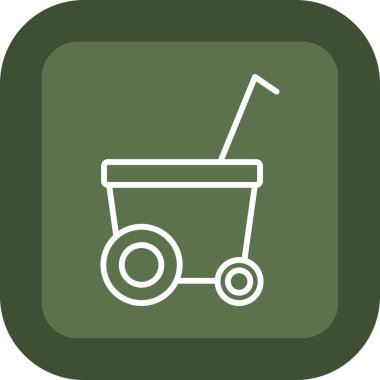 alışveriş sepeti simge vektör