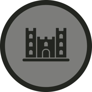 Köprü. Web simgesi basit illüstrasyon