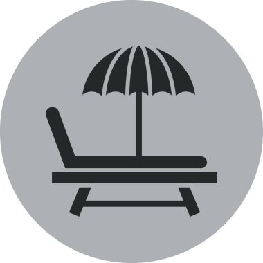 Vektör Koltuğu Simgesi illüstrasyonu