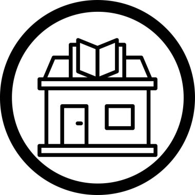 Modern eğitim ikonunun vektör illüstrasyonu