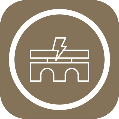 Amerika simgesinin vektör bayrağı