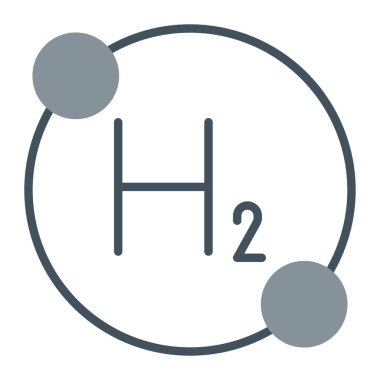 Kimyasal simge, vektör çizimi