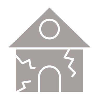 İnce çizgi biçiminde kırık yapı simgesi