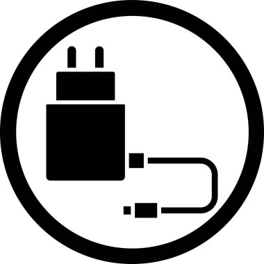 vektör elektrik fişi simgesi