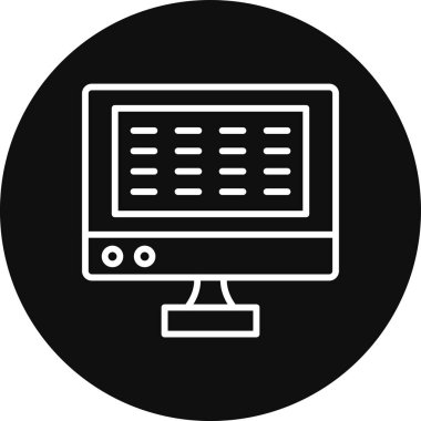 dizüstü bilgisayar vektör illüstrasyonu