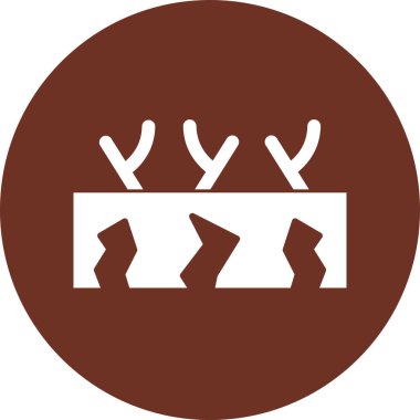 Modern otomatik simge eksikliğinin vektör illüstrasyonu