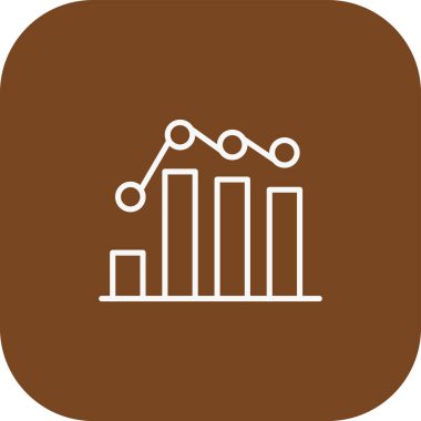 grafik ikonu vektör illüstrasyonu
