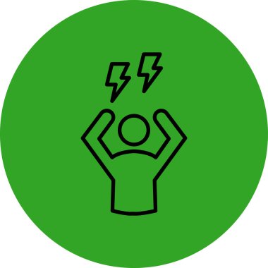 güç düğmesi vektör illüstrasyonu