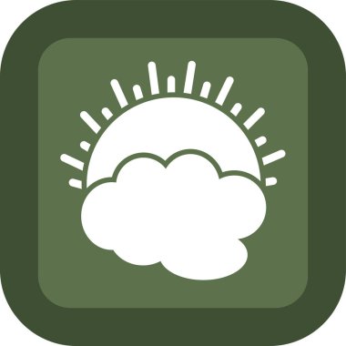 vektör Bulut simgesi illüstrasyonu