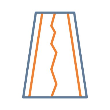 Modern simgenin vektör illüstrasyonu