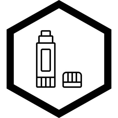 Gıda simgesinin vektör illüstrasyonu