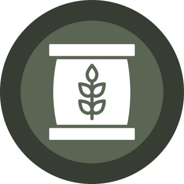 Gıda simgesinin vektör illüstrasyonu