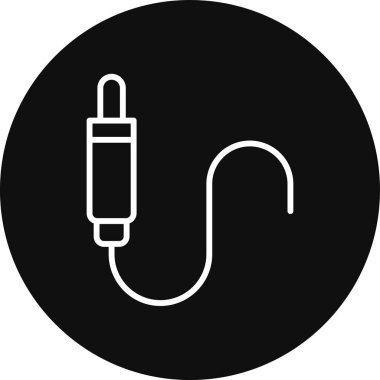 Bir dolgu simgesinin vektör illüstrasyonu