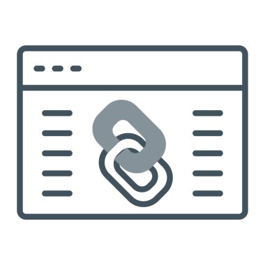 tarayıcı web sayfası vektör simgesi modern basit vektör illüstrasyonu