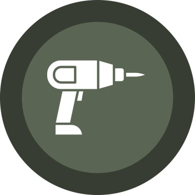 matkap simgesi, modern basit tasarım