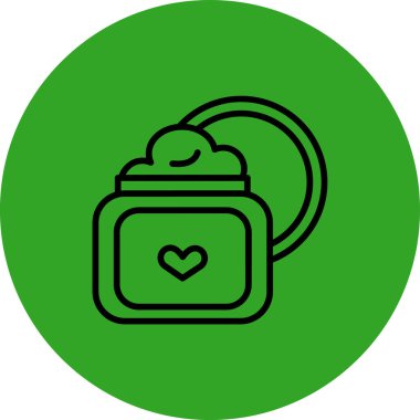 besin simgesinin taşıyıcı çantası